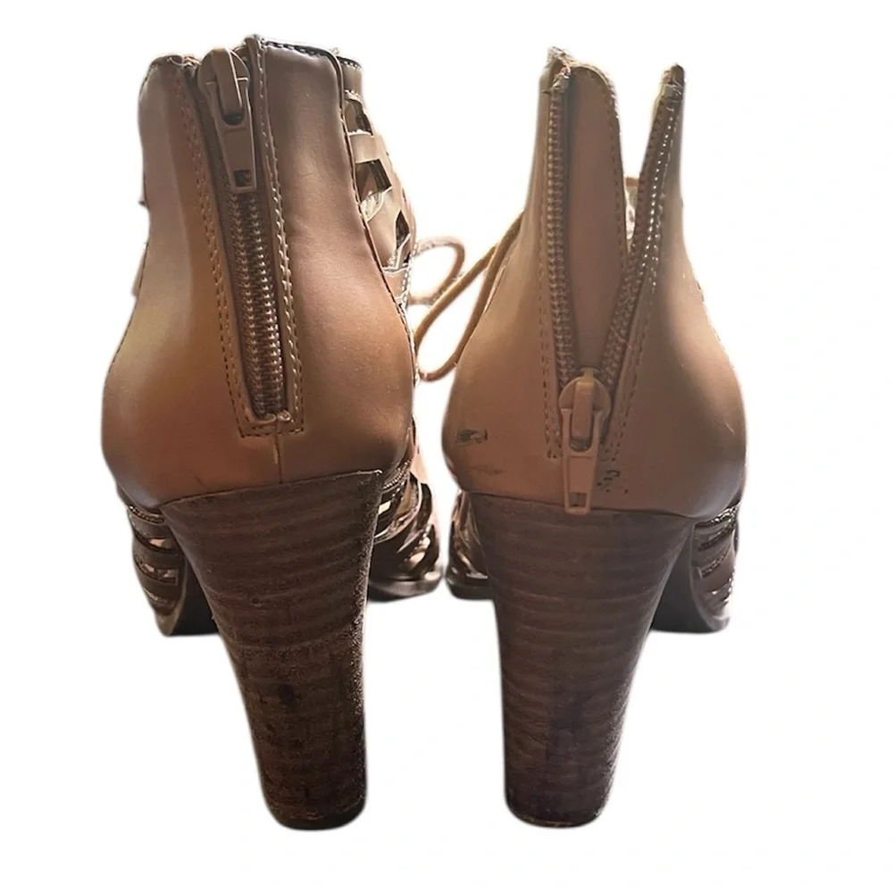 Gladiator Cut Out Heels - Picture 3 of 4